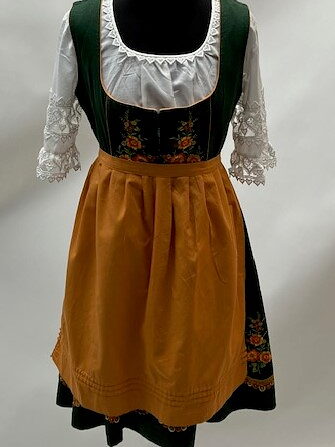 Vintage Dirndle groen